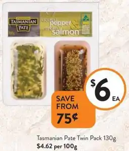 Foodworks Tasmanian Pate Twin Pack offer