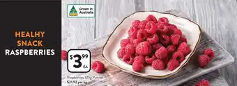 Foodworks Raspberries offer