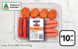 Foodworks Slape & Sons BBQ Pack offer