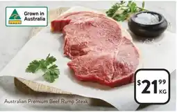Foodworks Australian Premium Beef Rump Steak offer