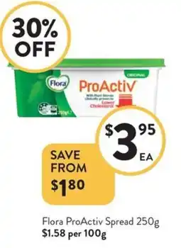 Foodworks Flora ProActiv Spread offer