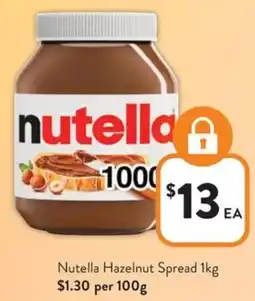 Nutella Hazelnut Spread