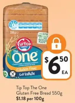 Foodworks Tip Top The One Gluten Free Bread offer