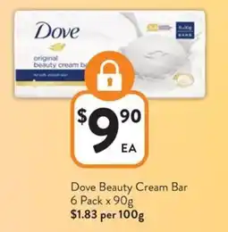 Foodworks Dove Beauty Cream Bar offer
