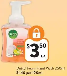 Dettol Foam Hand Wash