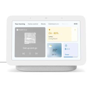 JB Hi-Fi Google Nest Hub 2nd Gen Smart Home Display (Chalk) offer