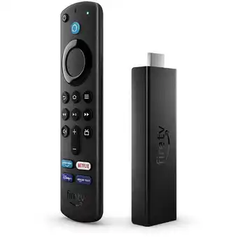Amazon Fire TV Stick 4K Max Alexa Voice Remote with TV controls