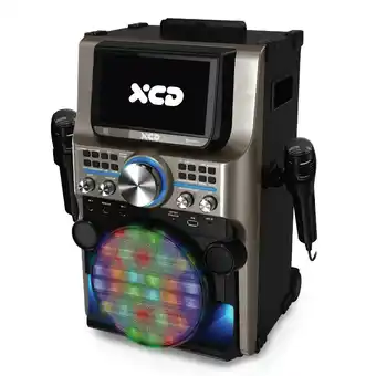 JB Hi-Fi XCD Karaoke Trolley with Bluetooth CD+G offer
