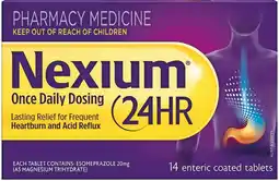 Pharmacy Best Buys Nexium 24HR 14 Tablets offer