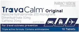 Pharmacist Advice TravaCalm Original 10 Tablets offer