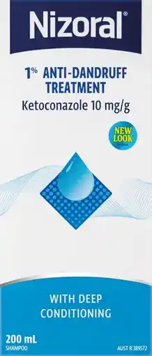 Pharmacist Advice Nizoral 1% Anti-Dandruff Treatment 200mL offer