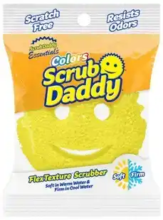 Amcal Pharmacies Scrub Daddy Essentials FlexTexture Scrubber + Sponge offer
