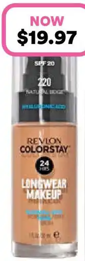 Priceline Spf 20 revlon colorstay offer