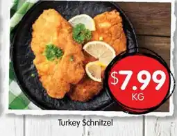 Turkey schnitzel