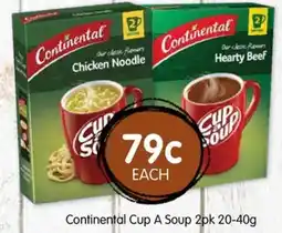 Spudshed Continental cup a soup offer