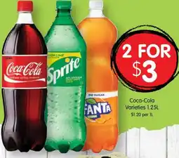 Spudshed Coca-Cola Varieties offer
