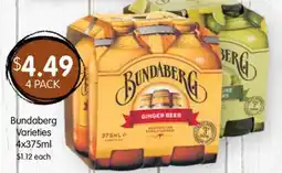 Spudshed Bundaberg varieties offer