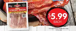 Spudshed D'orsogna premium streaky bacon offer