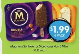 Spudshed Magnum sunlover or starchaser offer
