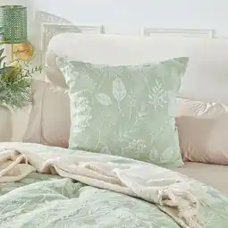 Pillow Talk Beth Floral European Pillowcase by Habitat offer