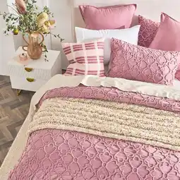 Pillow Talk Amelia Floral Quilt Cover Set by Habitat offer