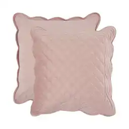 Pillow Talk Charlotte Velvet European Pillowcase by Habitat offer