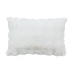 Pillow Talk Prague Faux Fur Oblong Cushion by M.U.S.E offer