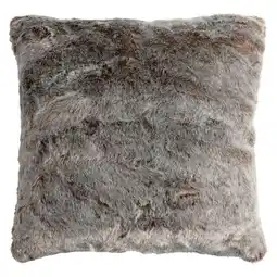 Pillow Talk Pelage Faux Fur Large Square Cushion by M.U.S.E offer