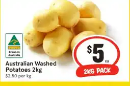 IGA Australian washed potatoes offer
