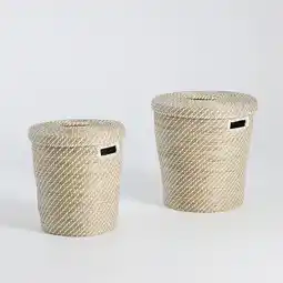 Pillow Talk Amina Laundry Hamper by Habitat offer