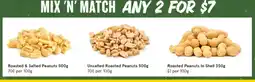 IGA Roasted & Salted Peanuts 500g offer