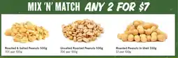 IGA Unsalted roasted peanuts offer