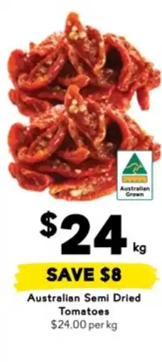 Drakes Australian semi dried tomatoes offer