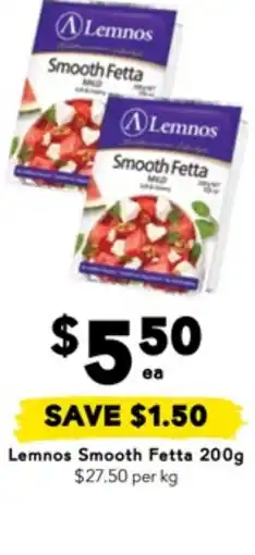 Drakes Lemnos smooth fetta offer