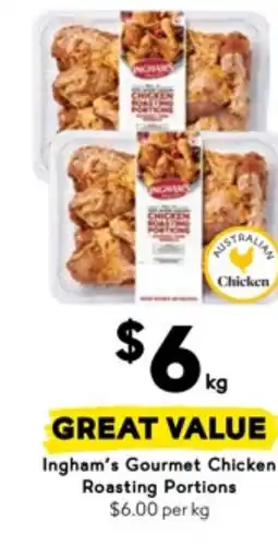 Drakes Ingham's gourmet chicken roasting portions offer