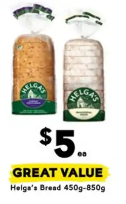 Drakes Great value helga's bread offer