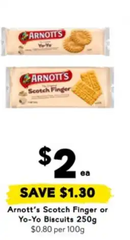 Drakes Scotch Finger or Yo-Yo Biscuits offer