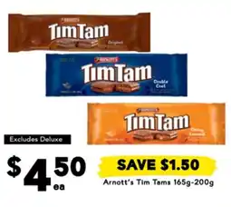 Drakes Arnott's Tim Tams offer