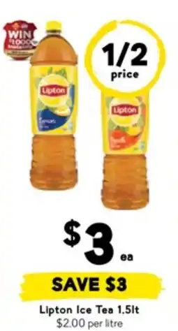 Drakes Ice Tea offer