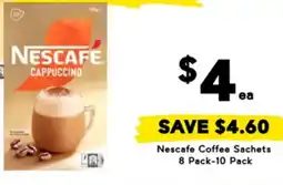Drakes Nescafe coffee sachets offer