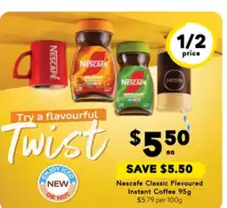 Drakes Nescafe classic flavoured instant coffee offer