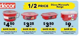 Drakes Décor Microsafe Noodle & Soup Bowl 1.15lt offer
