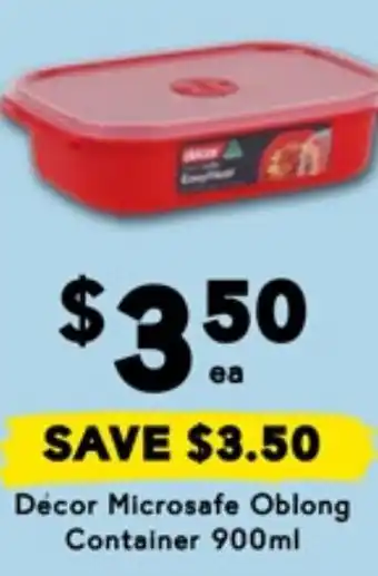 Drakes Décor microsafe oblong container offer