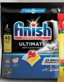 Drakes Finish powerball ultimate lemon dishwasher tablets offer