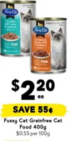 Drakes Fussy cat grainfree cat food offer