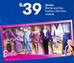 BIG W Barbie and Ken Fashion Git Pack offer