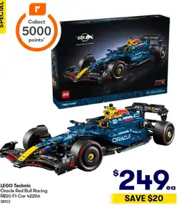 BIG W Lego technic oracle red bull racing car offer