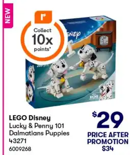 BIG W Lego disney lucky & penny offer