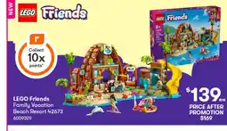BIG W Lego friends family vacation beach resort offer