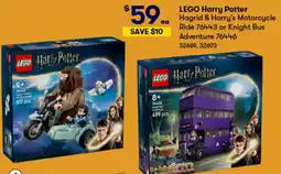 BIG W LEGO Harry Potter Hagrid & Harry's Motorcycle offer